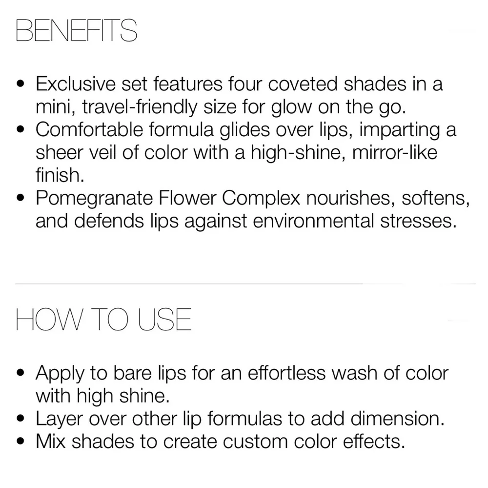 NARS Afterglow Lip Shine Set